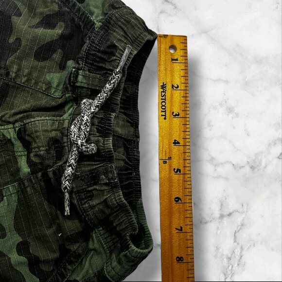 Baby Gap Camo Print Pants With Elastic Waist & Drawstring Size 18-24 Months Gre - Picture 8 of 12